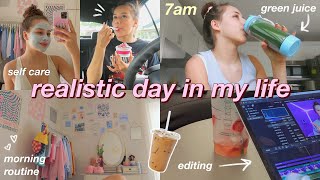 SPEND THE DAY WITH ME ♡ 7 am realistic morning routine [upl. by Mauve]