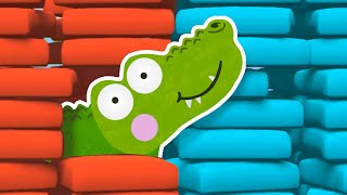 Silly Crocodile Playhouse Fun [upl. by Rennob]