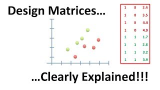 Design Matrices For Linear Models Clearly Explained [upl. by Basset432]