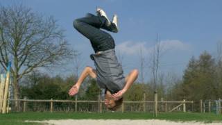 Front Flips and Back Flips in Slow Motion  The Slow Mo Guys [upl. by Burty546]