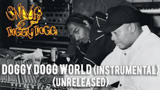 Snoop Doggy Dogg  Doggy Dogg World Original Instrumental Unreleased 1993 [upl. by Radnaxela]