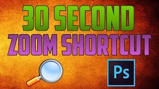 Photoshop CC  How to Zoom Using Shortcut [upl. by Sida]