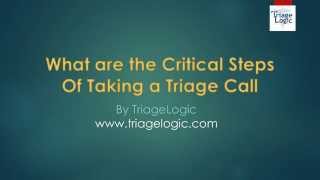 The 10 Critical Steps in Taking a Telehealth Nurse Triage Call [upl. by Itsirk]