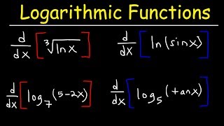 Derivative of Logarithmic Functions [upl. by Alo161]