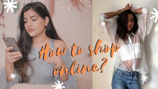 How amp Where to Shop Online  5 Indian stores to shop from [upl. by Ylrebnik]