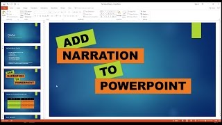 How To Add Narration To Your PowerPoint Presentation [upl. by Byrdie24]