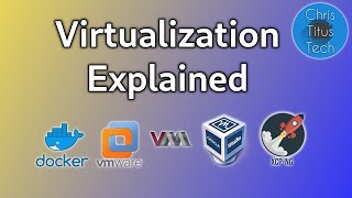 Virtualization Explained  Docker  VMware  QEMU  Virtualbox [upl. by Ellga]