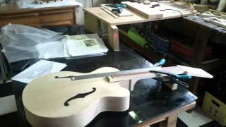 Building an Archtop Jazz Guitar 2012 [upl. by Schulz]