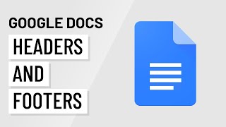 Google Docs Headers and Footers [upl. by Vargas321]