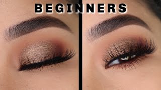 EASY Eyeshadow Tutorial For Hooded Eyes [upl. by Odlanir]