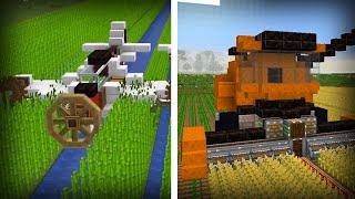 13 Amazing Create Mod Creations in Minecraft  Vehicles amp Parkour [upl. by Minsat]