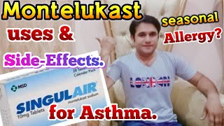 Montelukast Singulair® Overview  Montelukast Side Effects General Counseling Tips How it Works [upl. by Nosylla113]