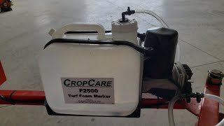 CropCare F2500 Foam Marker Kit Review [upl. by Grondin480]