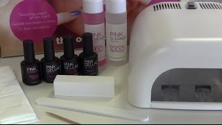 Pink Gellac aanbrengen  beautynailsfunnl [upl. by Zebulen]