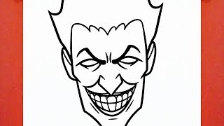 HOW TO DRAW THE JOKER [upl. by Seugram]