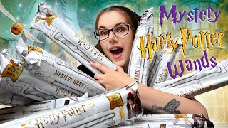 I BOUGHT 12 HARRY POTTER MYSTERY WANDS [upl. by Auhel610]