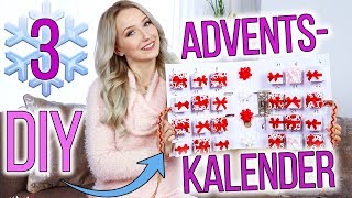 3 DIY ADVENTSKALENDER  40 IDEEN ZUM BEFÜLLEN TheBeauty2go [upl. by Armando]