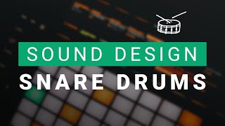 Make Your Own Snare Drums  Sound Design Tutorial [upl. by Rozanna]