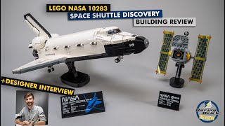 LEGO 10283 NASA Space Shuttle Discovery designer interview amp detailed building review [upl. by Gregorio620]