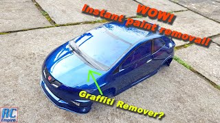 How To Respray  Strip Paint From An RC Body Shell [upl. by Nniw226]