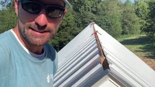 How to Install Standing Seam Metal Roofing [upl. by Enahpad70]