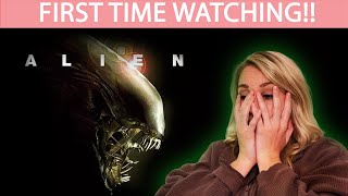 ALIEN 1979  MOVIE REACTION  FIRST TIME WATCHING [upl. by Anse]