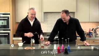 How to make a frappé coffee using an aerolatte milk frother [upl. by Adrea898]