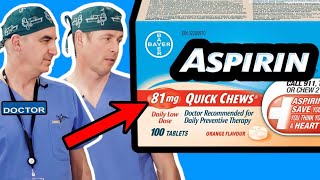 Daily Aspirin  Should You Take It Cardiologist explains [upl. by Lokin]