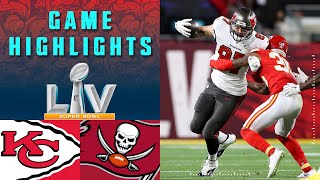 Chiefs vs Buccaneers  Super Bowl LV Game Highlights [upl. by Aikar]