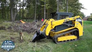 Stump Bucket  Blue Diamond Attachments [upl. by Robertson]