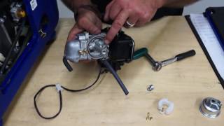 How to Clean the Carburettor on an Inverter Generator [upl. by Ailenroc]