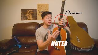 Why I HATED Every Ovation Guitar… Until This One [upl. by Ardnac]