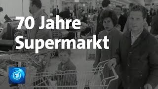 Jubiläum Vor 70 Jahren eröffnet der erste Supermarkt [upl. by Monika]