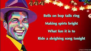 Frank Sinatra  Jingle Bells 🎄Lyrics [upl. by Brigit409]