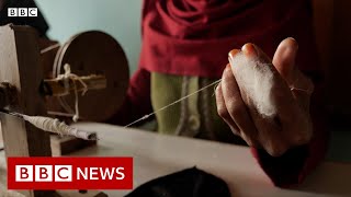 Reviving Kashmirs traditional pashmina industry  BBC News [upl. by Aronael]