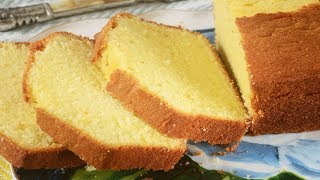 Pound Cake Recipe Demonstration  Joyofbakingcom [upl. by Subak]