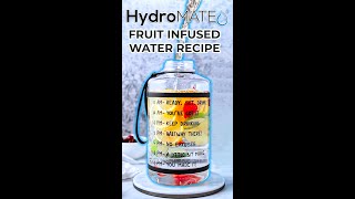 🍋 Fruit Infused Water Recipe by HydroMate Shorts [upl. by Nothgierc]