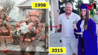 Firefighter Who Saved Baby Attends Her Graduation 17 Years Later [upl. by Brechtel]