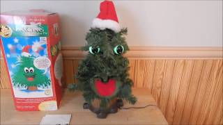 Gemmy Douglas Fir The Talking Singing Christmas Tree 1997 [upl. by Aiehtela]