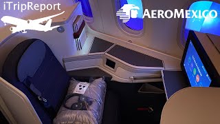 Aeromexico 7879 Clase Premier Business Class Review [upl. by Analos]