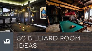 80 Billiard Room Ideas [upl. by Lamak465]