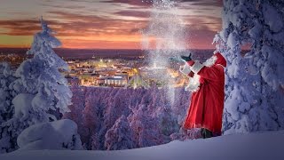 Santa Claus presents Welcome to Rovaniemi my official hometown in Lapland Finland [upl. by Notwen474]