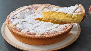 CROSTATA con Crema di Ricotta ricetta della Nonna Tradizionale [upl. by Fishman]