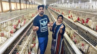 Visiting Indias Largest Poultry Farm [upl. by Elurd624]