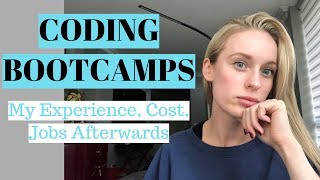 CODING BOOTCAMPS  My experience cost jobs afterwards [upl. by Acissj]