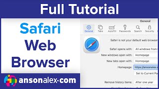 Safari Tutorial for Mac [upl. by Eigriv]