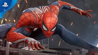 Marvels SpiderMan PS4 2017 E3 Gameplay [upl. by Sevik]