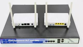 GPONEPON OLT ONU Good Compatibility [upl. by Soalokcin182]