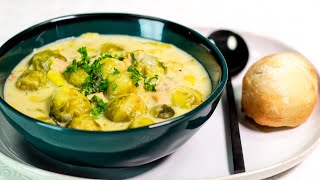 ROSENKOHLKÄSESUPPE  wärmend und herzhaftköstlich [upl. by Annadal]