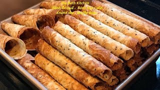 Crispy Waffle Rolls  Very crispy and delicious Vietnamese version KrumKake Recipe [upl. by Ylhsa]